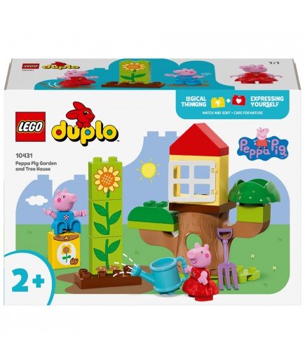 Конструктор Lego Duplo Сад і будиночок на дереві Пеппи 20дет 10431