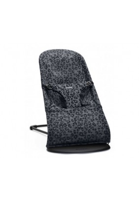 Шезлонг BabyBjorn Bouncer Bliss Mesh 0785 Anthracite/Leopard