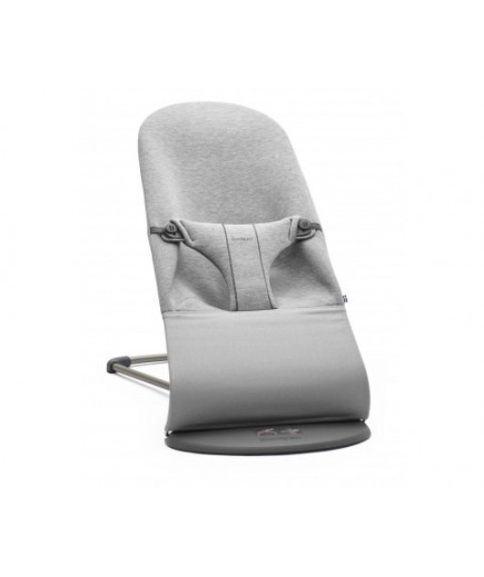 Шезлонг BabyBjorn Bouncer Bliss 3D Jersey 0723 Light Grey