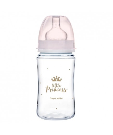 Пляшечка антиколікова Canpol Easystart Royal baby 240мл 35/234_pin