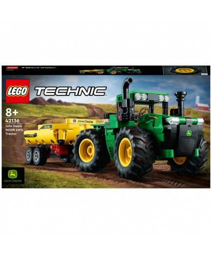 Конструктор Lego Technic John Deere 9620R 4WD Tractor 390дет 42136