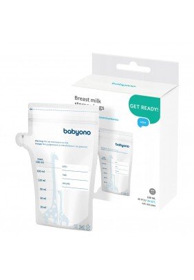 Пакеты для хранения молока BabyOno 180мл 30шт 1084