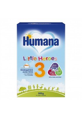 Смесь молочная Humana-3 Little Heroes 500г 602583 - 