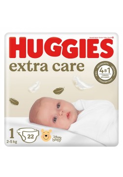 Підгузники Huggies Extra Care (1) 22шт 535832