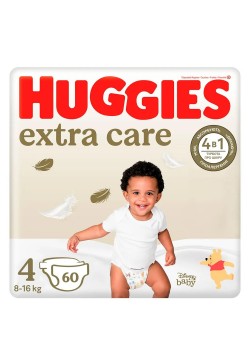 Підгузники Huggies Extra Care Mega (4) 60шт 535781