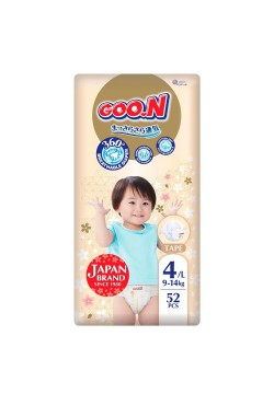 Підгузники Goo.N Premium Soft (9-14кг) 52шт F1010101-155