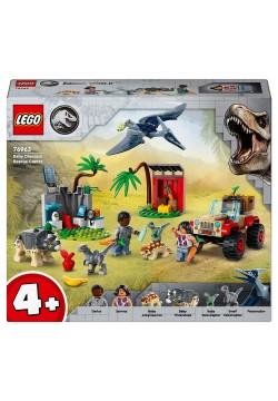 Конструктор Lego Jurassic World Центр порятунку малюків динозаврів 139дет 76963