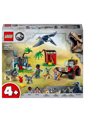 Конструктор Lego Jurassic World Центр спасения малышей динозавров 139дет 76963 - 