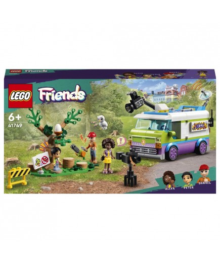 Конструктор LEGO Friends Фургон редакції новин 446дет 41749