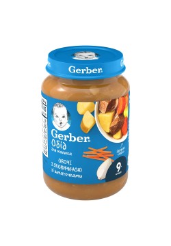 Пюре рагу з яловичиною 190г Gerber 460965