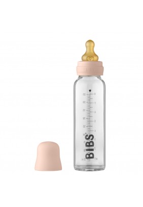 Бутылочка стеклянная BIBS Blush 225мл 5014244