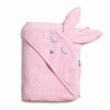 Рушник-куточок для купання Twins Rabbit pink 1500-TANК-08