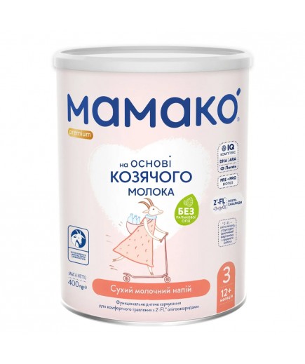 Суміш Mamako Premium 3 400г 1105321