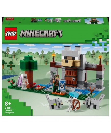 Конструктор Lego Minecraft Вовк із Цитаделі 312дет 21261