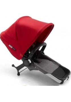 Прогулянковий блок Bugaboo до коляски для двійні DONKEY3 ALU/GREY MELANGE-RED 180128GM02