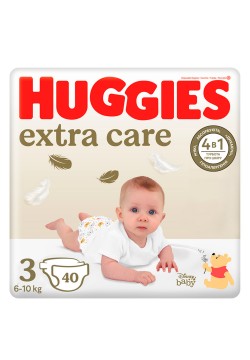 Підгузники Huggies Extra Care Jumbo (3) 40шт 574400