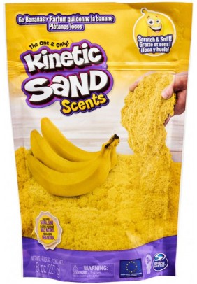 Пісок кінетичний Kinetic Sand Банановий десерт 227г 71473B