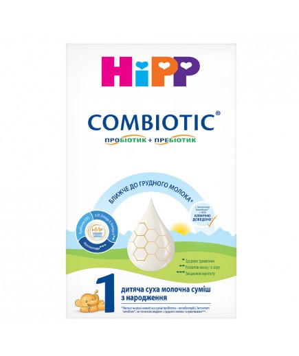 Суміш молочна Combiotic-1 300г HIPP 2430