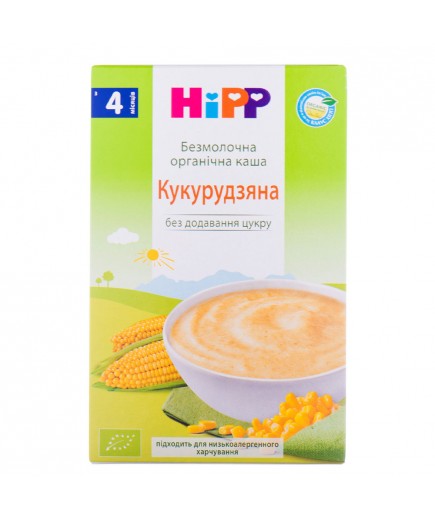 Каша безмолочна кукурудзяна HIPP 200г 2840