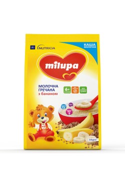 Каша молочна гречана з бананом Milupa 210г 171200