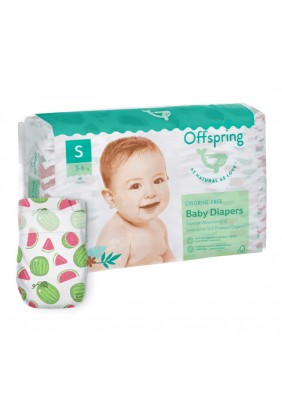 Підгузники Offspring Wondermelon S 48шт DP-OI-FAT-S48P-WML