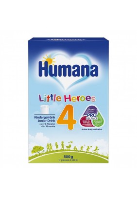 Смесь молочная Humana-4 Little Heroes 500г 960260