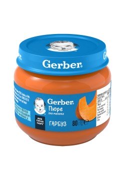 Пюре гарбуз Gerber 80г 734817