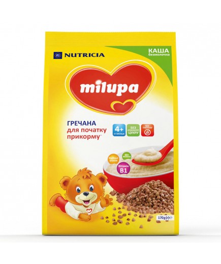 Каша безмолочна гречана Milupa 170г 172902