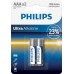 Батарейка Philips Ultra Alkaline AAA LR03E2B/10