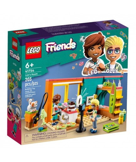 Конструктор Lego Friends Кімната Лео 203дет 41754