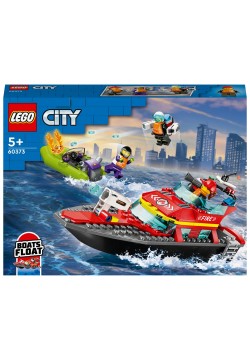 Конструктор LEGO City Човен пожежної бригади 144дет 60373