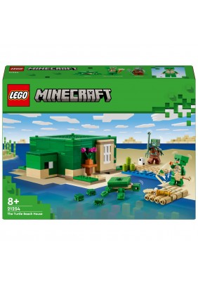 Конструктор Lego Minecraft Пляжний будинок 234дет 21254 - 