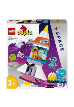 Конструктор Lego Duplo Пригоди на космічному шатлі 58дет 10422