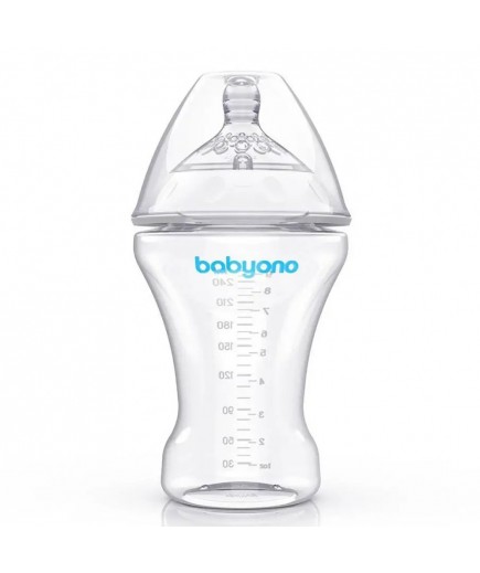 Пляшечка пластикова BabyOno 260мл 1451