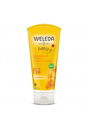 Шампунь-гель Календула  Weleda 200мл 00965100 - 