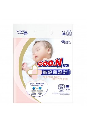 Подгузники Plus Goo.N newborn 76шт 21000626