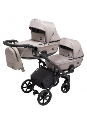 Коляска універсальна 2в1 для двійні Bair Kiwi Duo Soft BKD-455 681816