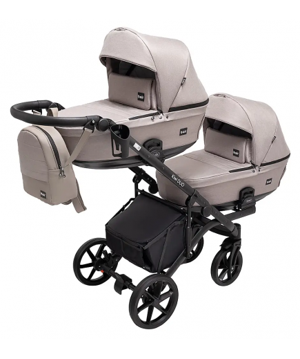 Коляска універсальна 2в1 для двійні Bair Kiwi Duo Soft BKD-455 681816 Коляска універсальна 2в1 для двійні Bair Kiwi Duo Soft BKD-455 681816