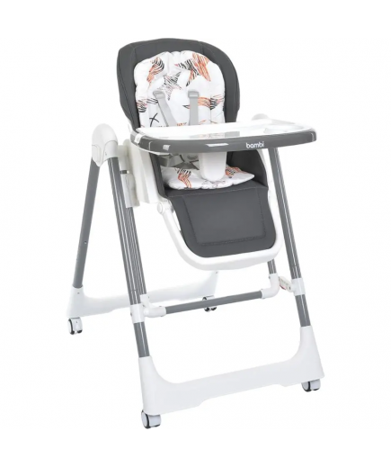 Стільчик для годування Bambi M 5897 Gray