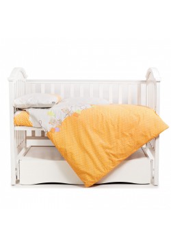 Змінний комплект Twins Comfort 3од 3051-C-021 Горошки оранжеві