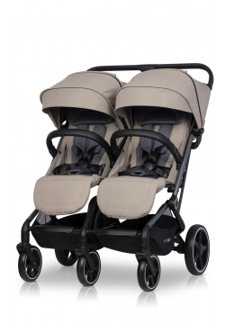 Коляска для двійні Euro-Cart Echo 2024 EGECB24-02 beige