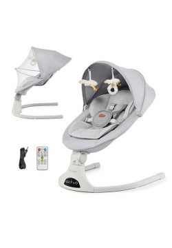 Крісло-гойдалка Kinderkraft Tulsy KBTULS00GRY0000 Gray