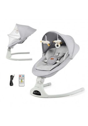 Кресло-качалка Kinderkraft Tulsy KBTULS00GRY0000 Gray
