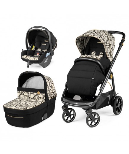 Коляска універсальна 3в1 Peg-Perego Veloce Grafic Gold Lounge PACK-VEL31LG000002