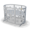 Ліжко-трансформер дитяче IngVart Smart bed Round 9в1 ведмедики 1367040