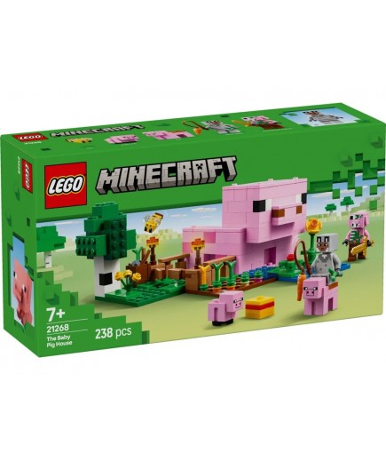 Конструктор Lego Minecraft Будинок для поросят 238дет 21268 Конструктор Lego Minecraft Будинок для поросят 238дет 21268