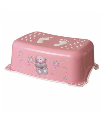 Підставка для ніг Maltex Bear 2-component step stool 4095_42 pink 681185