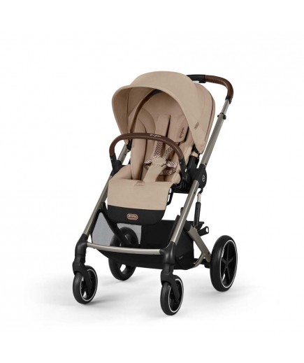 Коляска прогулянкова Cybex Balios S Lux TPE Almond Beige 524001211