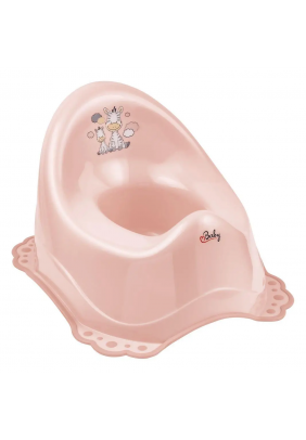 Горшок Maltex Zebra Chamber pot with anti slip rubber 6517_41 pink 681200 - 