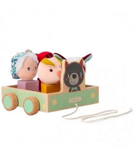 Каталка з сортером Lilliputiens Вовк Луї 83470 Каталка з сортером Lilliputiens Вовк Луї 83470